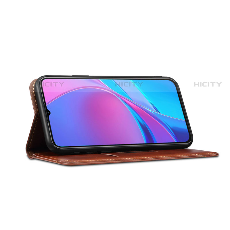 Funda de Cuero Cartera con Soporte Carcasa T03 para Xiaomi Redmi 9A