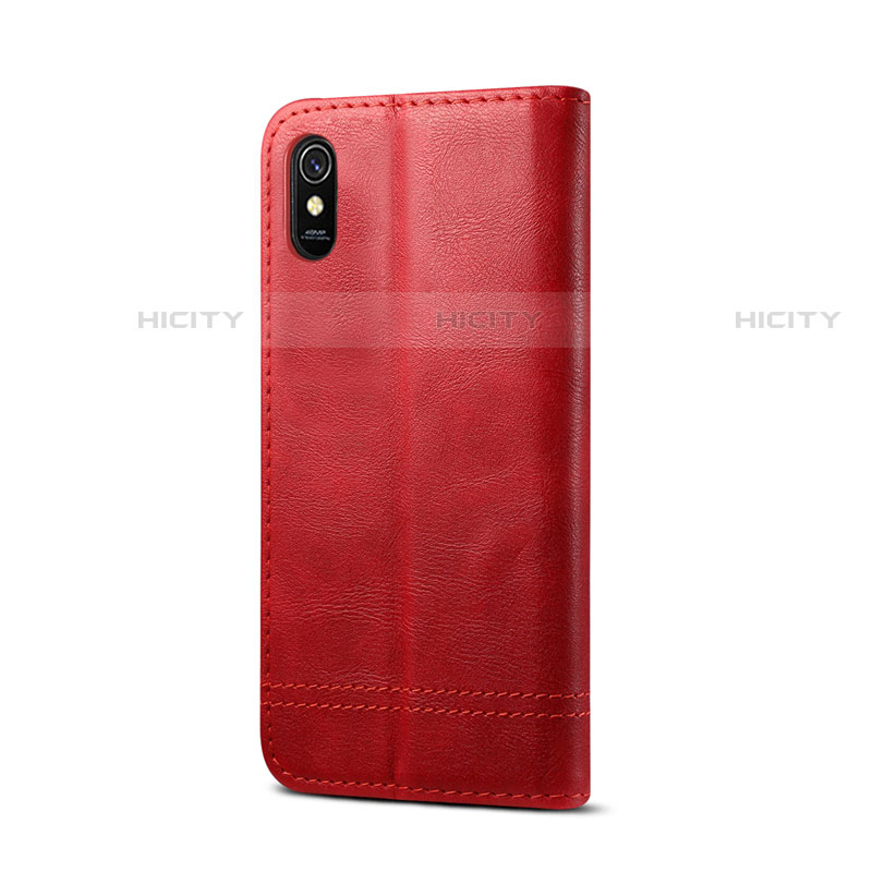 Funda de Cuero Cartera con Soporte Carcasa T03 para Xiaomi Redmi 9A