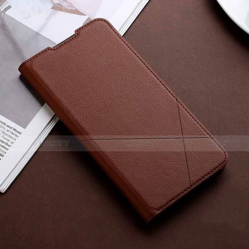 Funda de Cuero Cartera con Soporte Carcasa T03 para Xiaomi Redmi Note 8 Pro