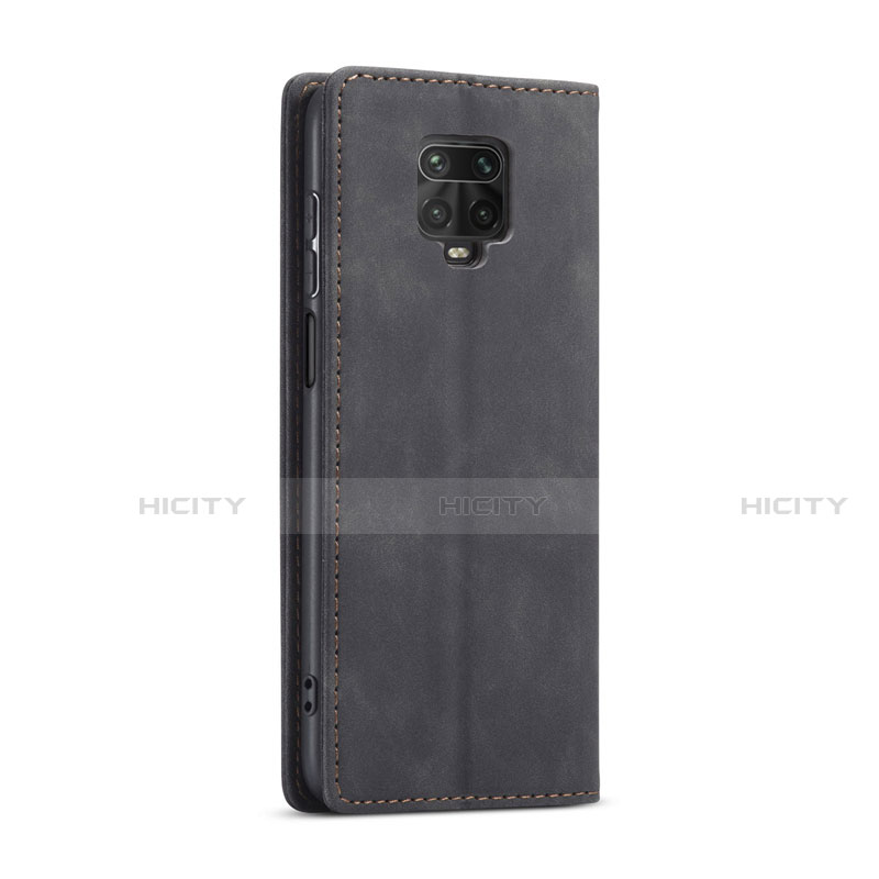 Funda de Cuero Cartera con Soporte Carcasa T03 para Xiaomi Redmi Note 9 Pro Max