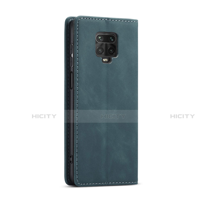 Funda de Cuero Cartera con Soporte Carcasa T03 para Xiaomi Redmi Note 9 Pro Max