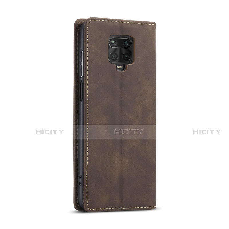 Funda de Cuero Cartera con Soporte Carcasa T03 para Xiaomi Redmi Note 9 Pro Max