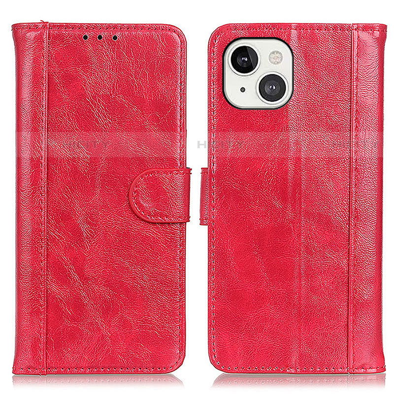 Funda de Cuero Cartera con Soporte Carcasa T04 para Apple iPhone 14