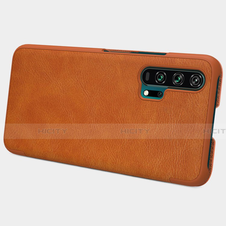 Funda de Cuero Cartera con Soporte Carcasa T04 para Huawei Honor 20 Pro