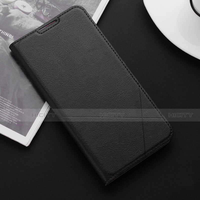 Funda de Cuero Cartera con Soporte Carcasa T04 para Huawei Honor 20i Negro