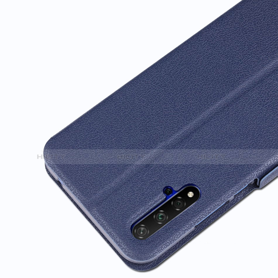 Funda de Cuero Cartera con Soporte Carcasa T04 para Huawei Honor 20S