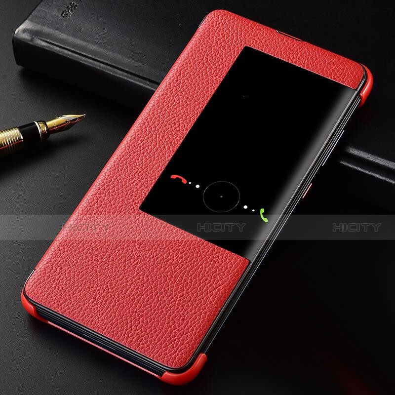 Funda de Cuero Cartera con Soporte Carcasa T04 para Huawei Mate 20