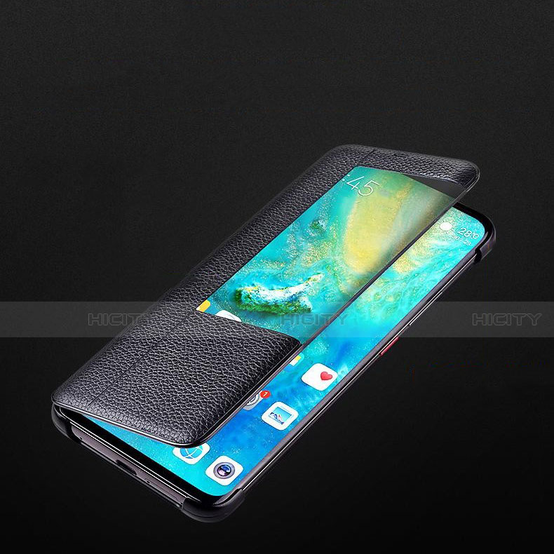 Funda de Cuero Cartera con Soporte Carcasa T04 para Huawei Mate 20