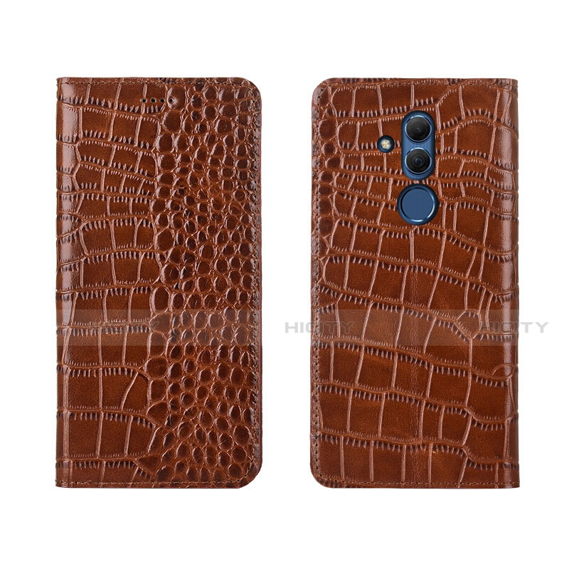 Funda de Cuero Cartera con Soporte Carcasa T04 para Huawei Mate 20 Lite