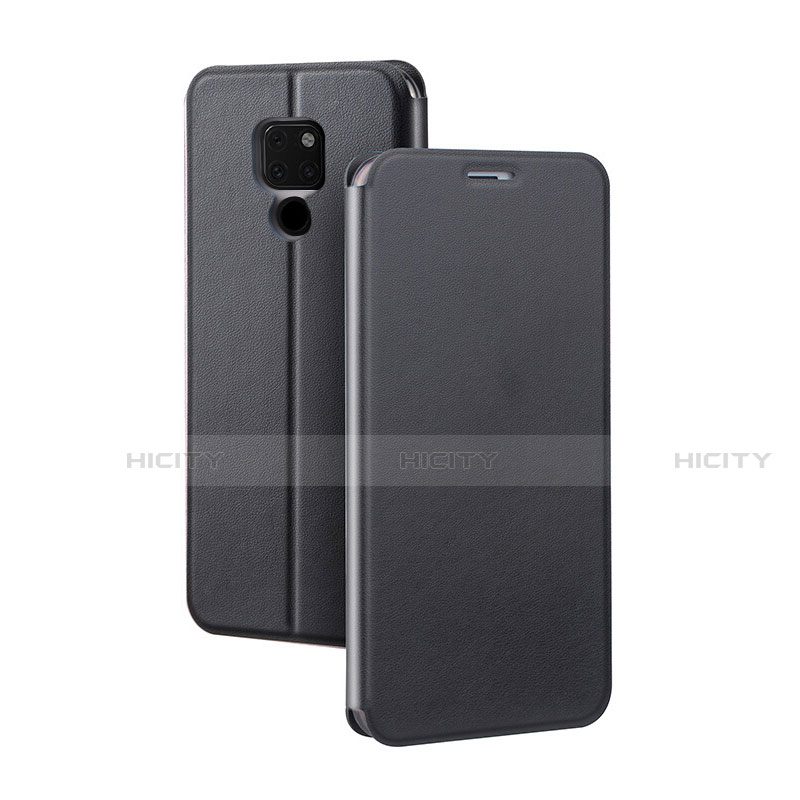 Funda de Cuero Cartera con Soporte Carcasa T04 para Huawei Mate 20 X 5G Negro