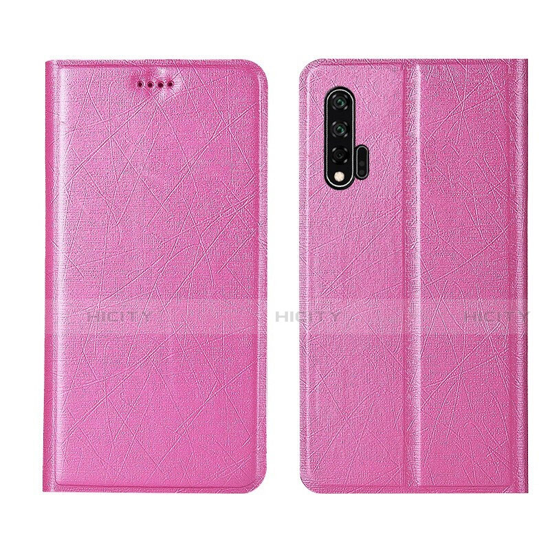 Funda de Cuero Cartera con Soporte Carcasa T04 para Huawei Nova 6 5G