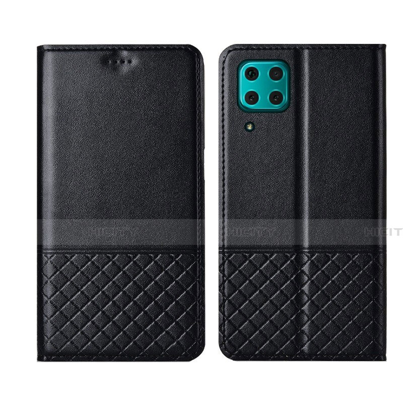 Funda de Cuero Cartera con Soporte Carcasa T04 para Huawei Nova 6 SE