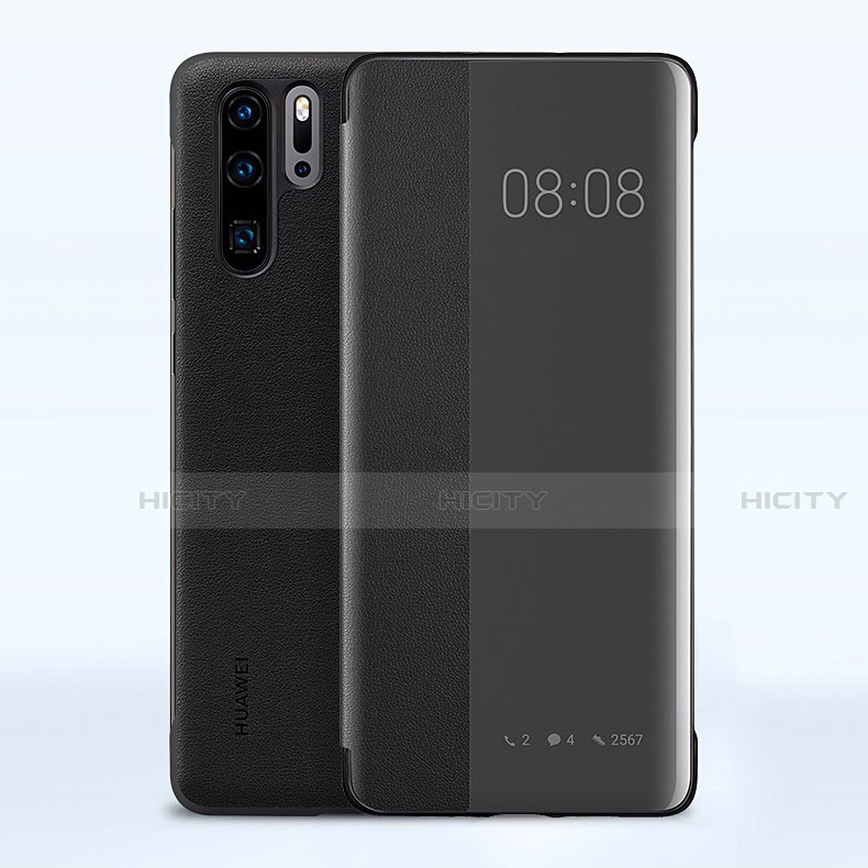 Funda de Cuero Cartera con Soporte Carcasa T04 para Huawei P30 Pro