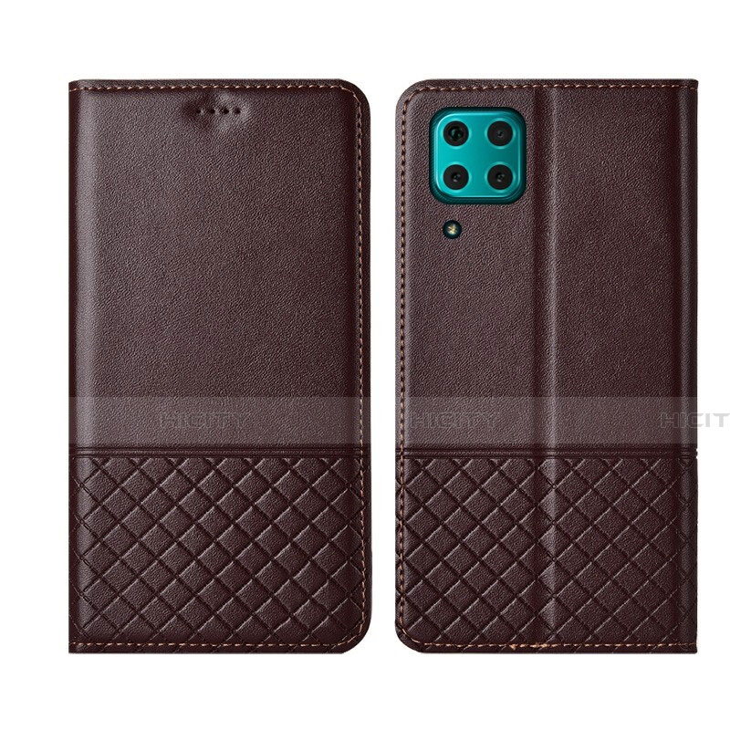 Funda de Cuero Cartera con Soporte Carcasa T04 para Huawei P40 Lite