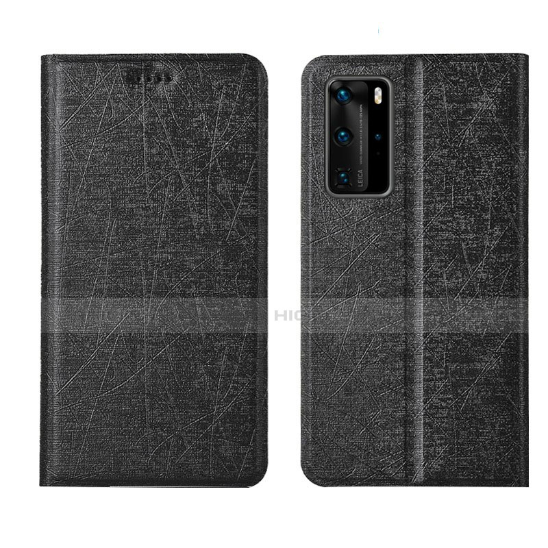 Funda de Cuero Cartera con Soporte Carcasa T04 para Huawei P40 Pro