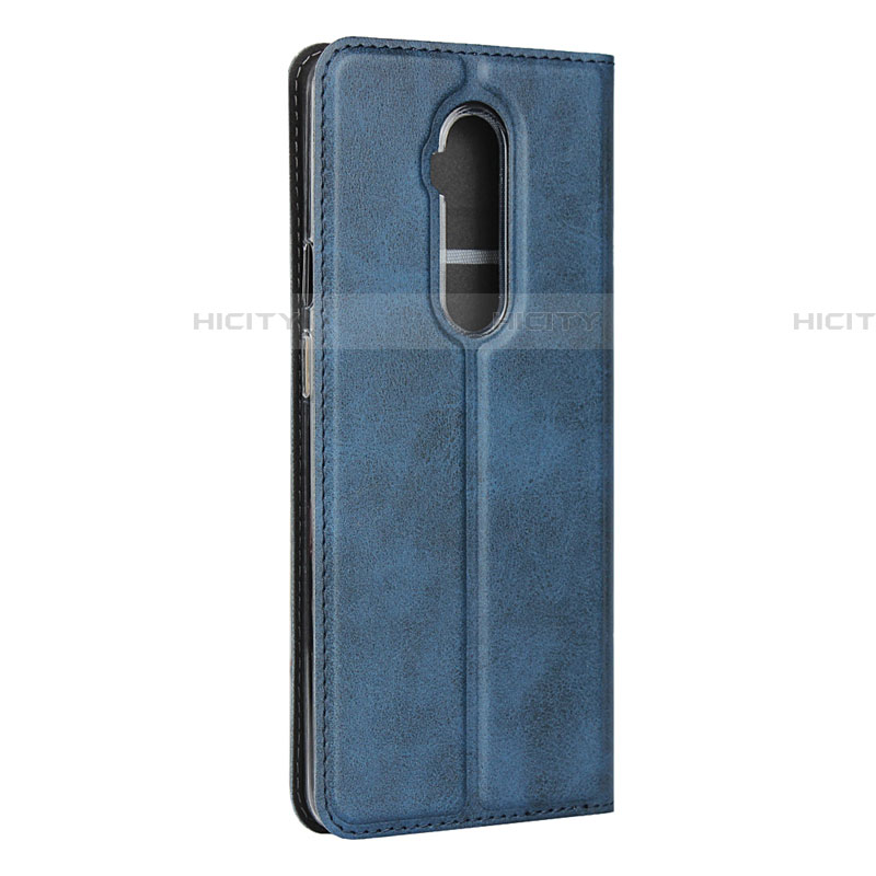 Funda de Cuero Cartera con Soporte Carcasa T04 para OnePlus 7T Pro