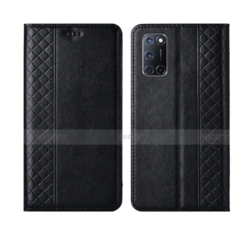 Funda de Cuero Cartera con Soporte Carcasa T04 para Oppo A92