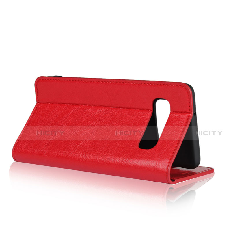 Funda de Cuero Cartera con Soporte Carcasa T04 para Samsung Galaxy S10