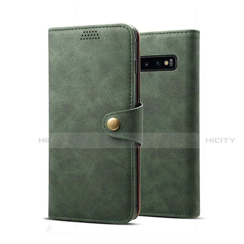 Funda de Cuero Cartera con Soporte Carcasa T04 para Samsung Galaxy S10 Plus