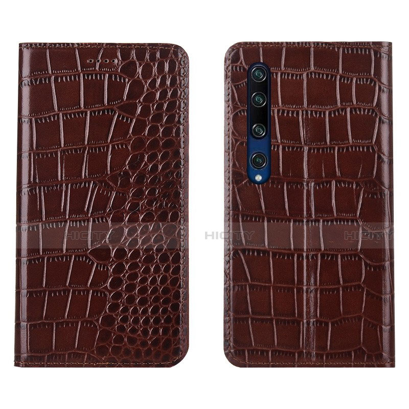 Funda de Cuero Cartera con Soporte Carcasa T04 para Xiaomi Mi 10