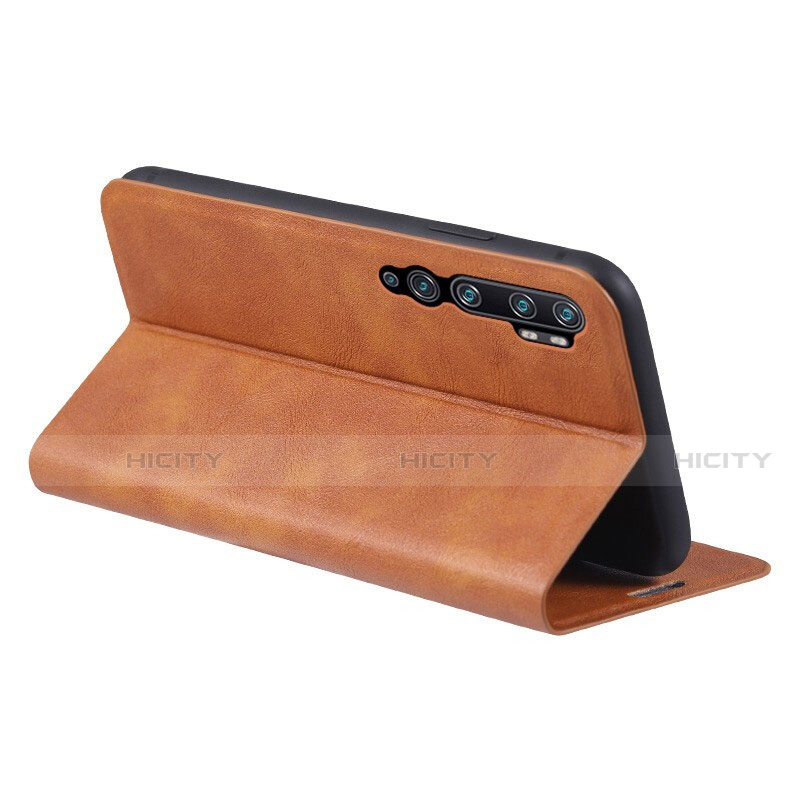 Funda de Cuero Cartera con Soporte Carcasa T04 para Xiaomi Mi Note 10 Pro