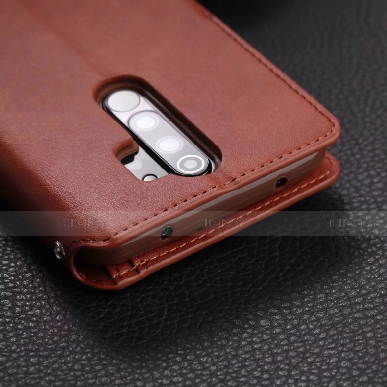 Funda de Cuero Cartera con Soporte Carcasa T04 para Xiaomi Redmi Note 8 Pro