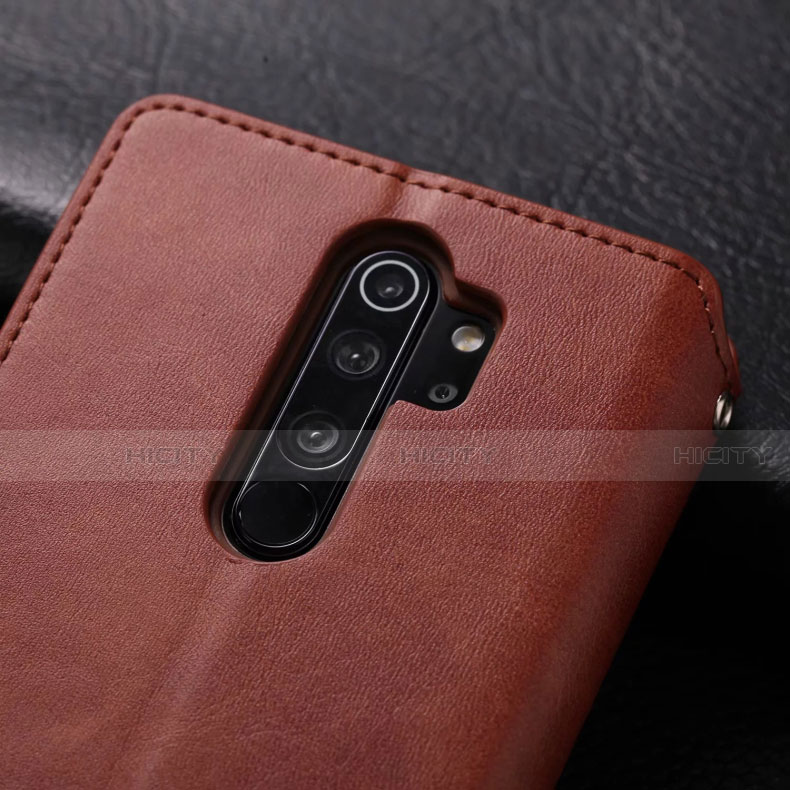 Funda de Cuero Cartera con Soporte Carcasa T04 para Xiaomi Redmi Note 8 Pro