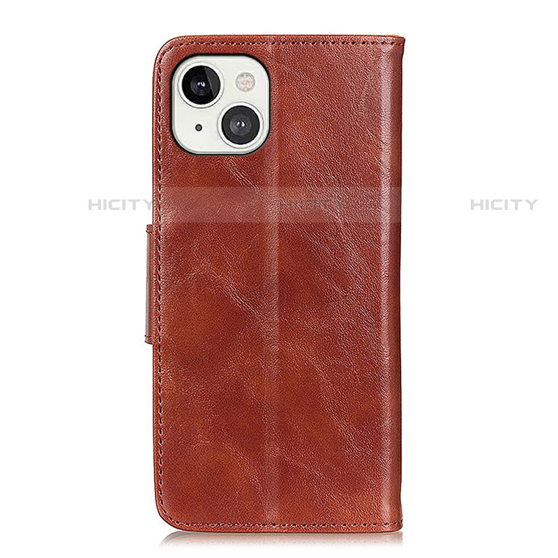 Funda de Cuero Cartera con Soporte Carcasa T05 para Apple iPhone 14