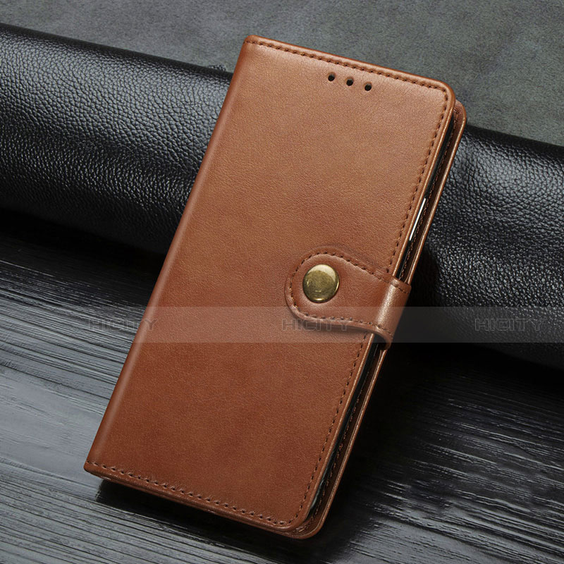 Funda de Cuero Cartera con Soporte Carcasa T05 para Huawei P40 Lite 5G Marron