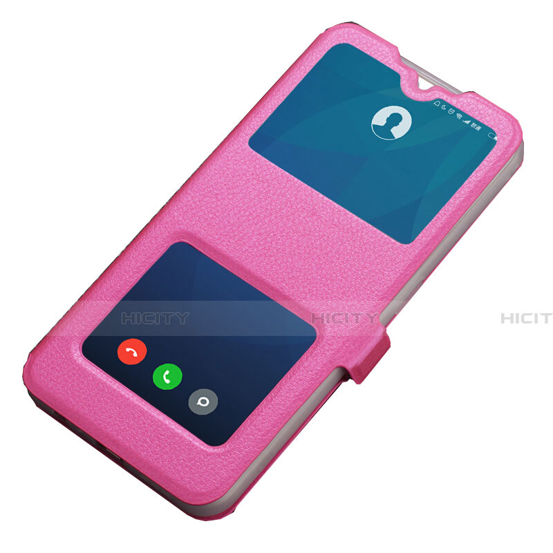 Funda de Cuero Cartera con Soporte Carcasa T05 para Oppo R17 Pro