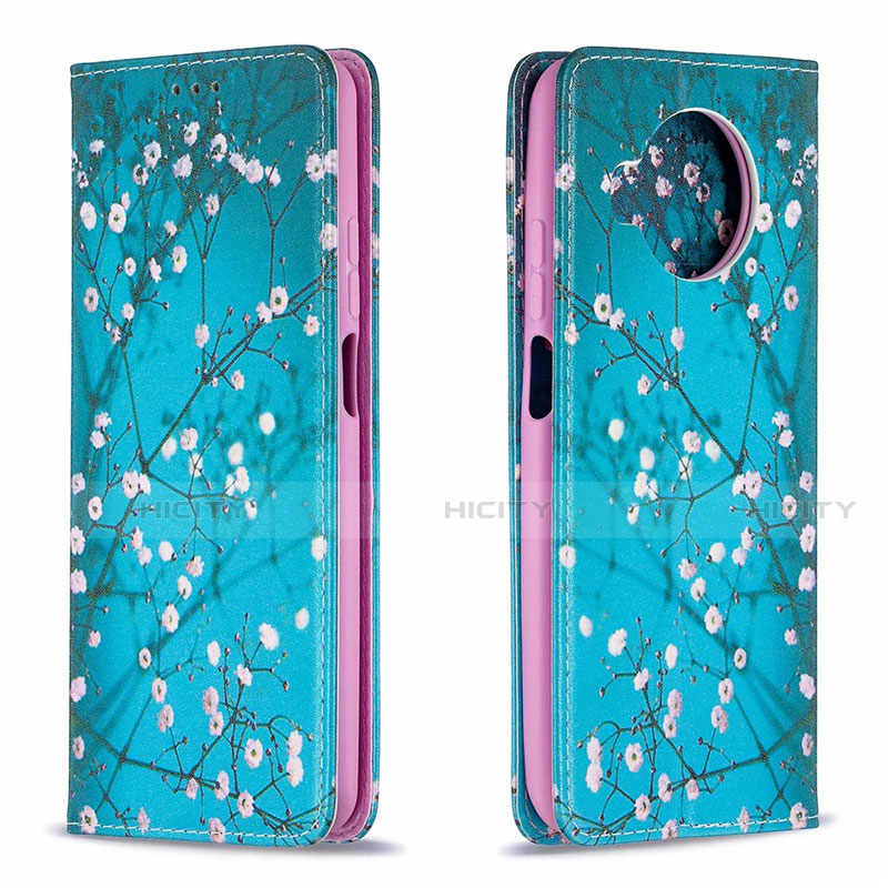 Funda de Cuero Cartera con Soporte Carcasa T05 para Xiaomi Mi 10i 5G