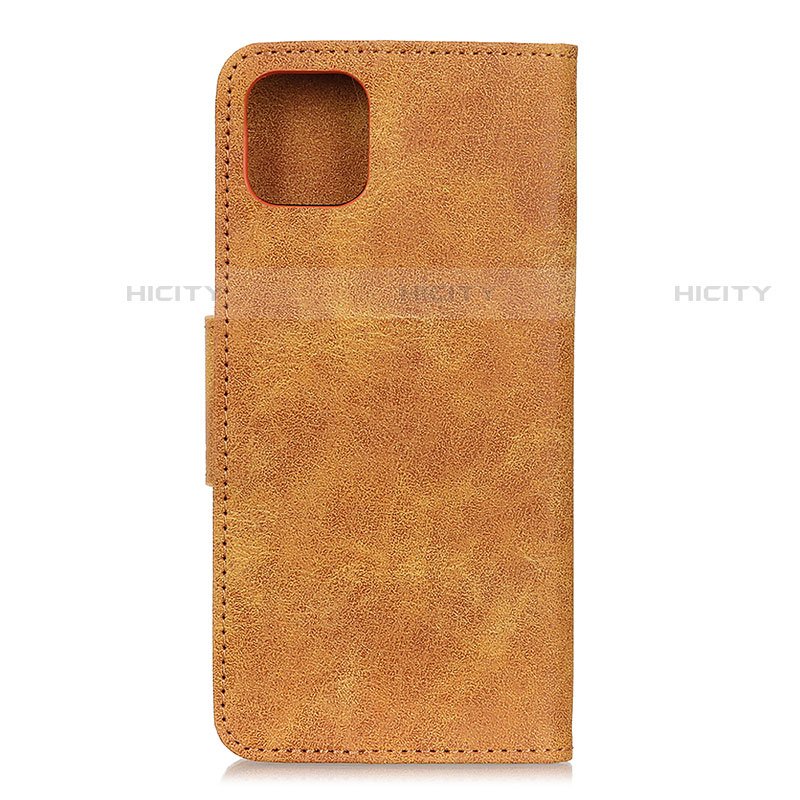 Funda de Cuero Cartera con Soporte Carcasa T05 para Xiaomi Mi 11 5G Caqui