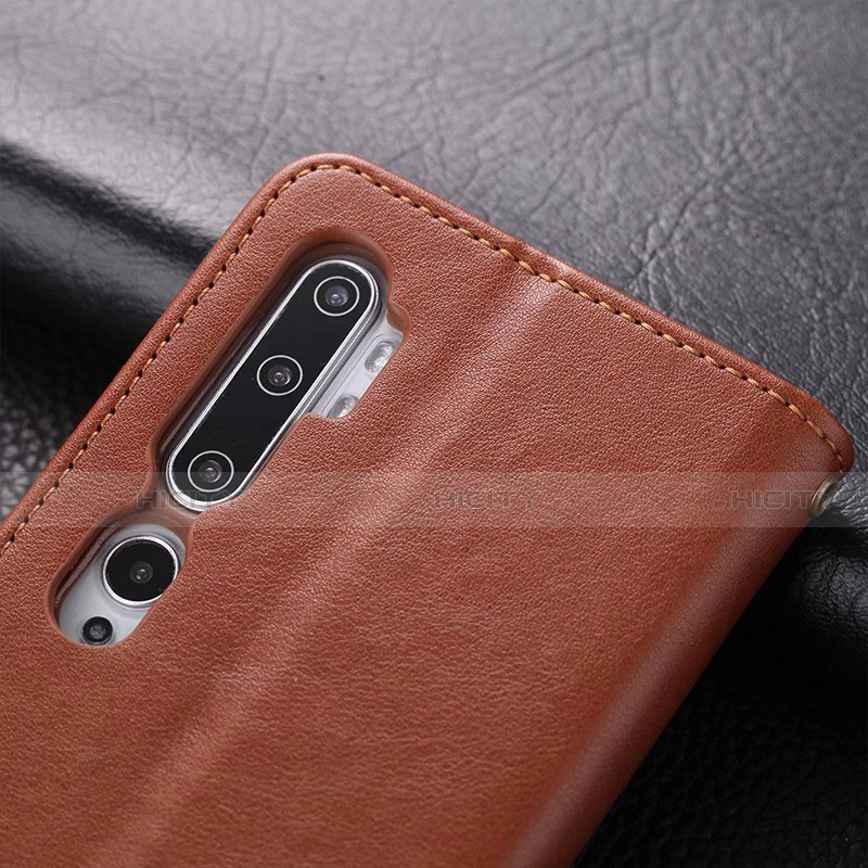 Funda de Cuero Cartera con Soporte Carcasa T05 para Xiaomi Mi Note 10 Pro