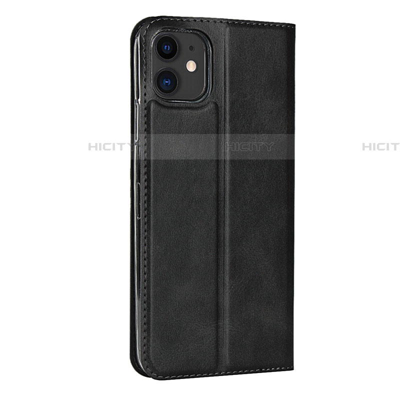 Funda de Cuero Cartera con Soporte Carcasa T06 para Apple iPhone 11