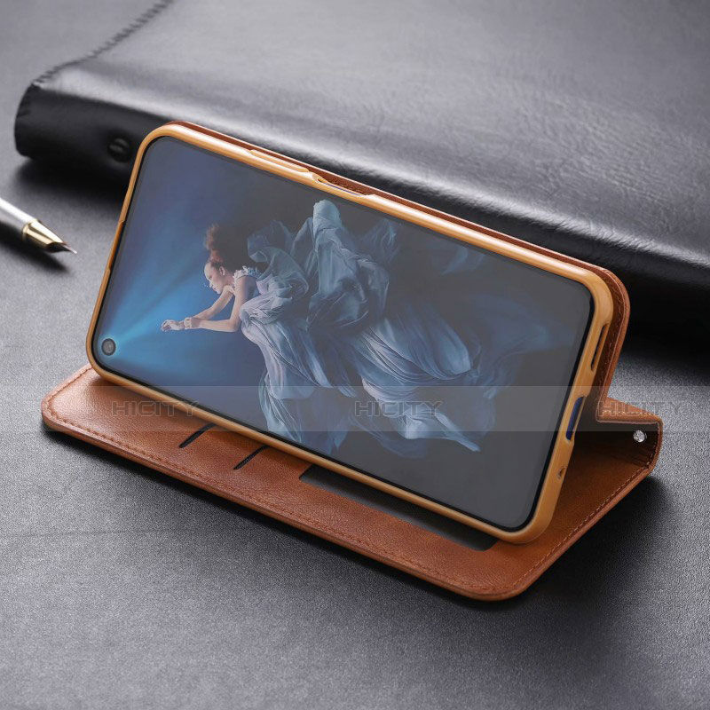 Funda de Cuero Cartera con Soporte Carcasa T06 para Huawei Honor 20