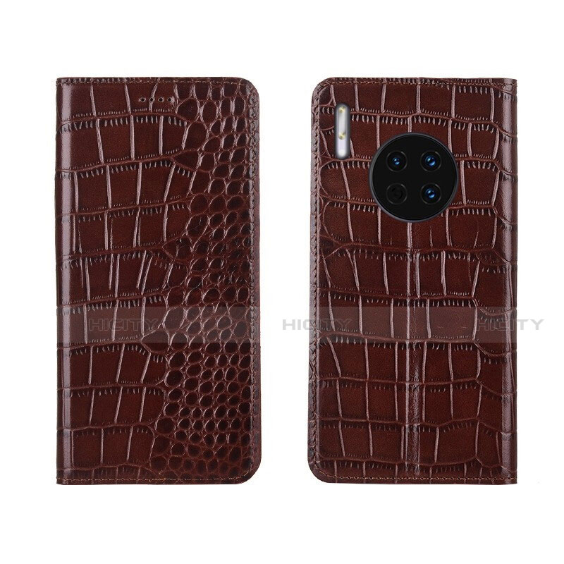 Funda de Cuero Cartera con Soporte Carcasa T06 para Huawei Mate 30 5G