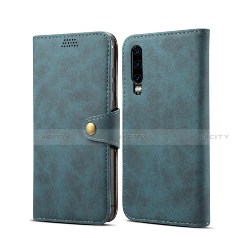 Funda de Cuero Cartera con Soporte Carcasa T06 para Huawei P30