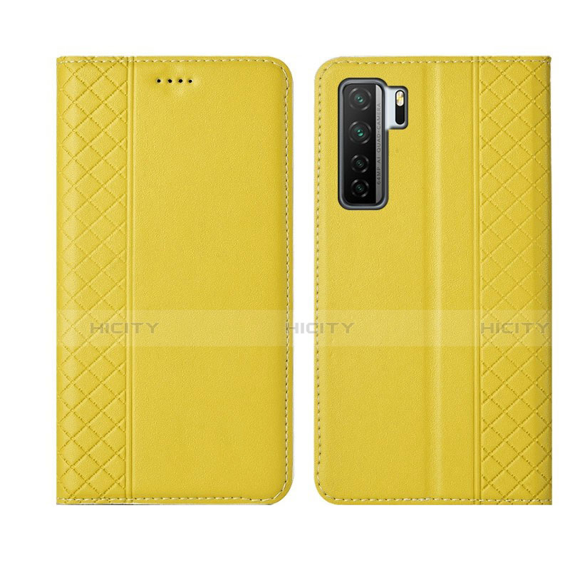 Funda de Cuero Cartera con Soporte Carcasa T06 para Huawei P40 Lite 5G