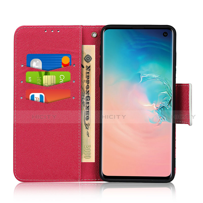 Funda de Cuero Cartera con Soporte Carcasa T06 para Samsung Galaxy S10 5G