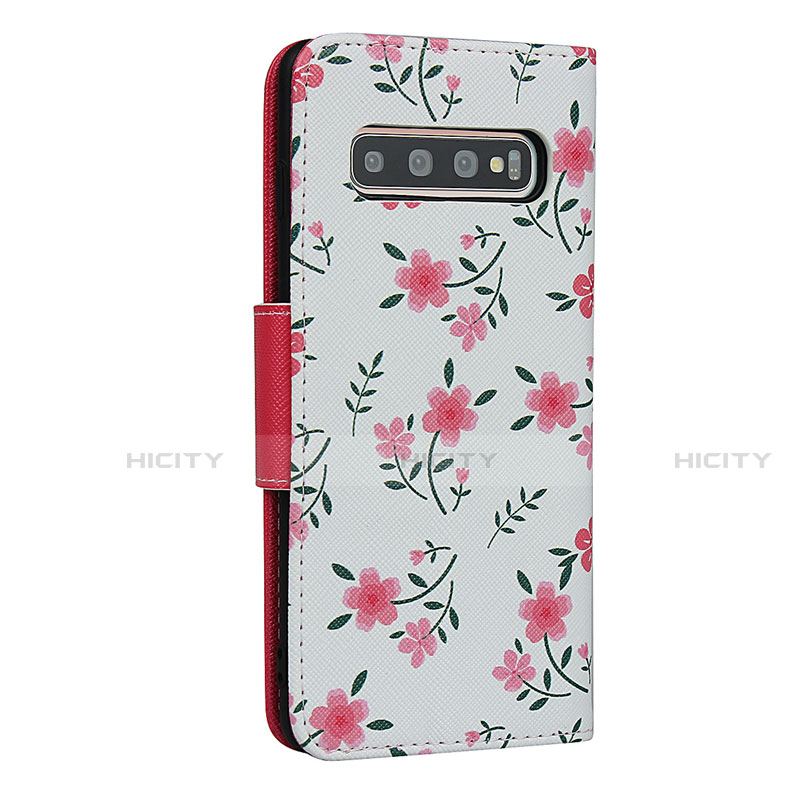 Funda de Cuero Cartera con Soporte Carcasa T06 para Samsung Galaxy S10