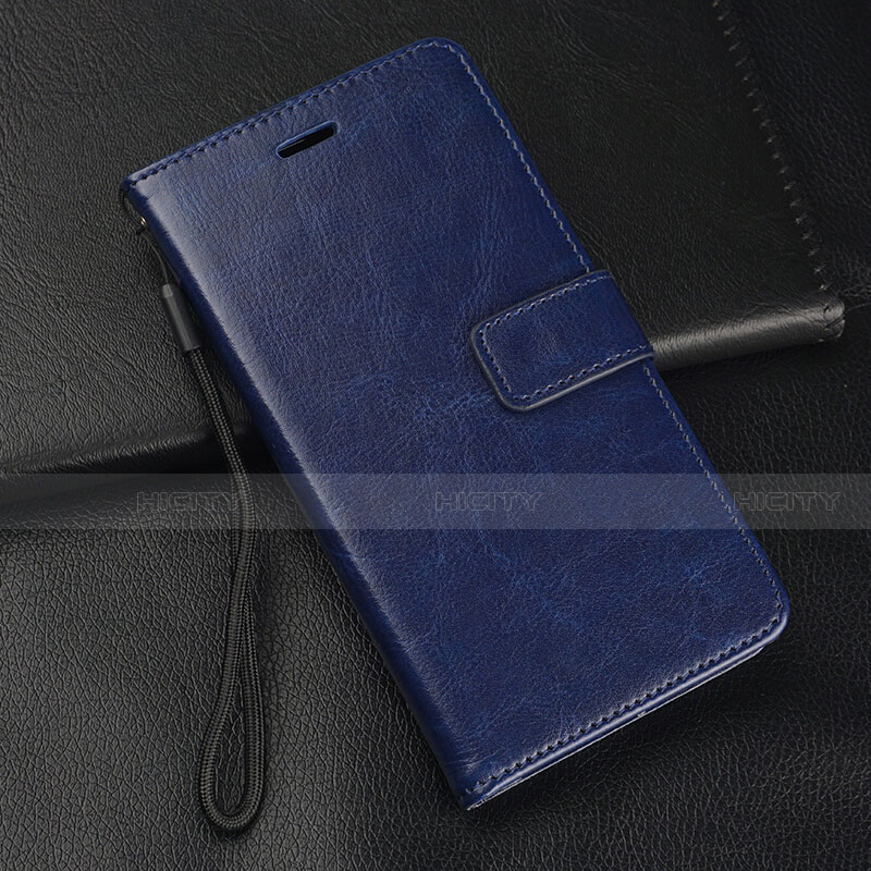 Funda de Cuero Cartera con Soporte Carcasa T06 para Xiaomi Mi 9T Azul