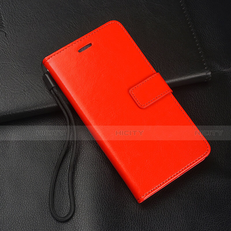 Funda de Cuero Cartera con Soporte Carcasa T06 para Xiaomi Mi 9T Rojo