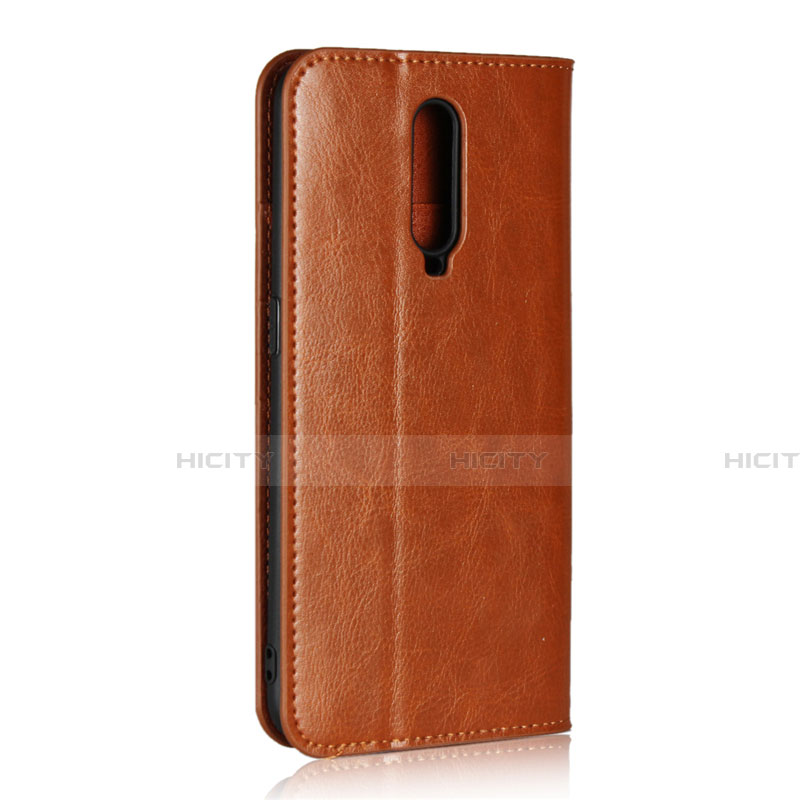 Funda de Cuero Cartera con Soporte Carcasa T07 para Oppo R17 Pro