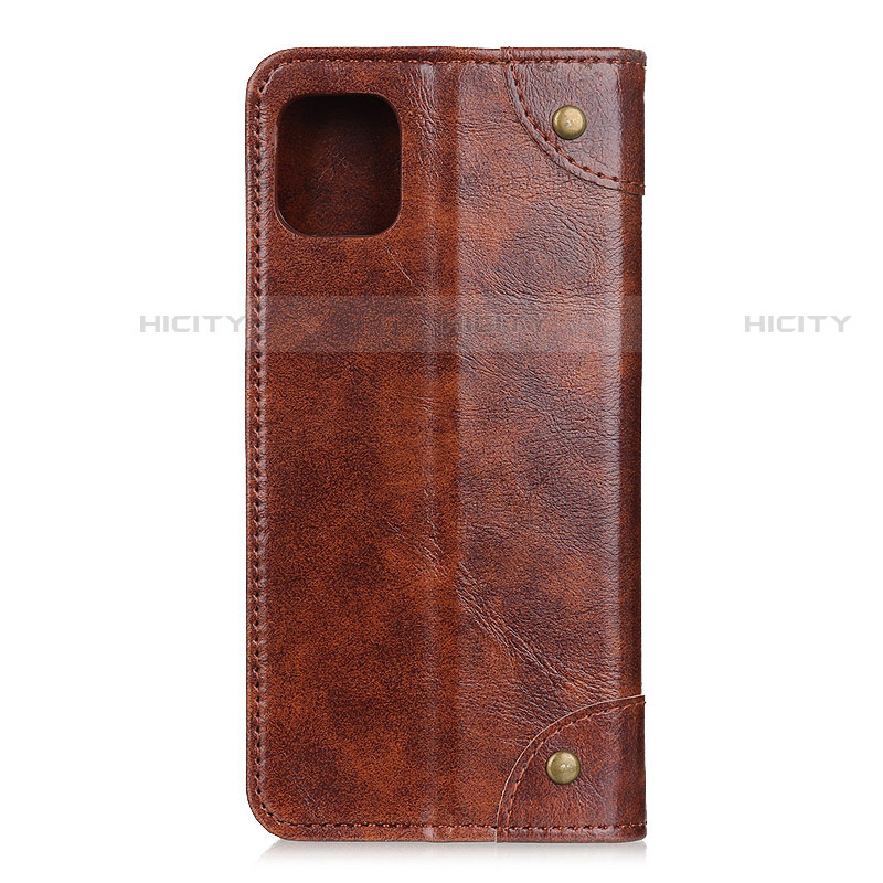 Funda de Cuero Cartera con Soporte Carcasa T07 para Xiaomi Mi 11 Lite 5G Marron Claro