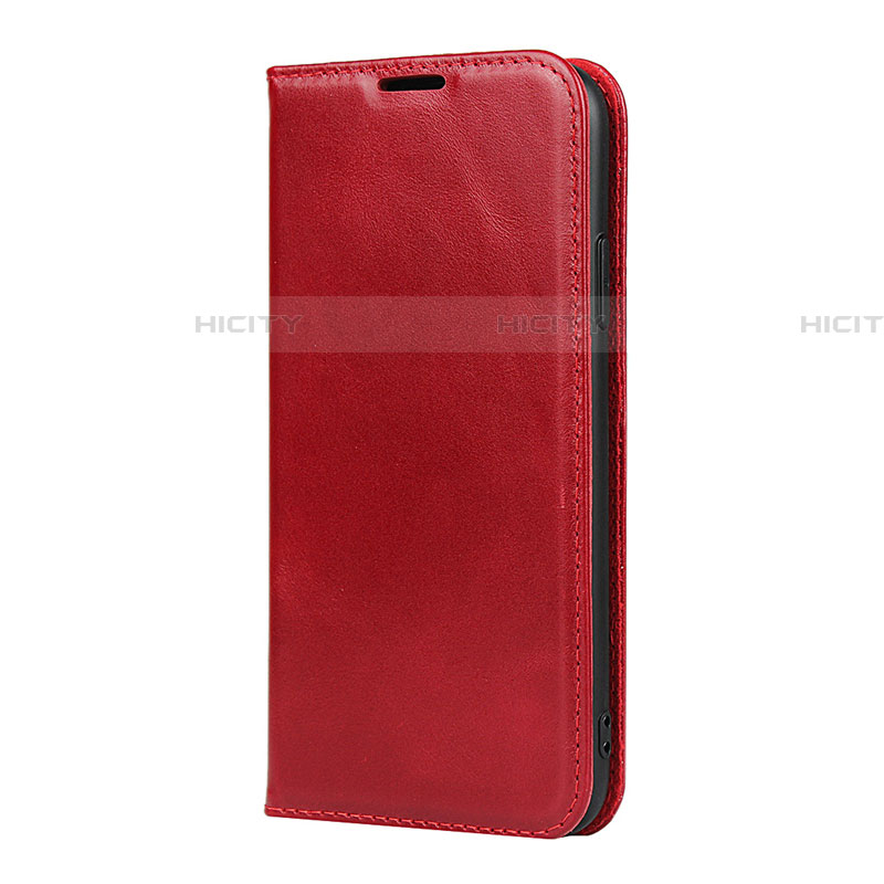 Funda de Cuero Cartera con Soporte Carcasa T08 para Apple iPhone 11