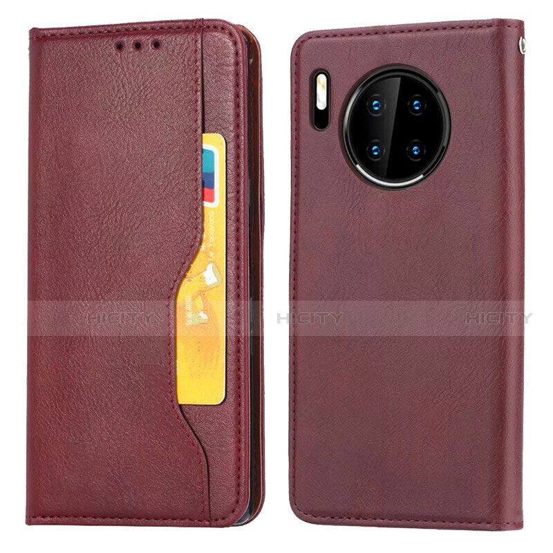 Funda de Cuero Cartera con Soporte Carcasa T08 para Huawei Mate 30 5G