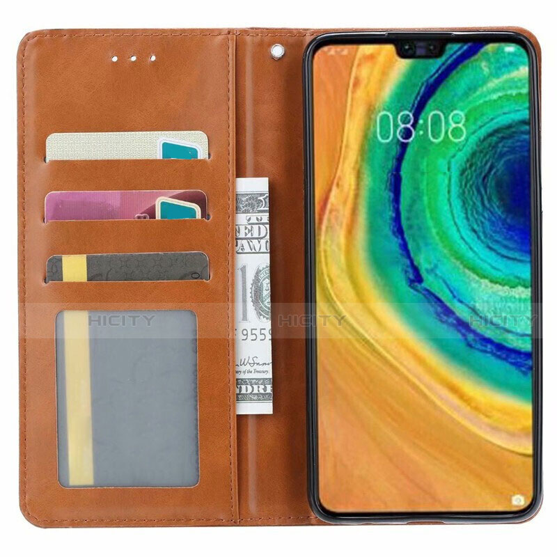 Funda de Cuero Cartera con Soporte Carcasa T08 para Huawei Mate 30E Pro 5G