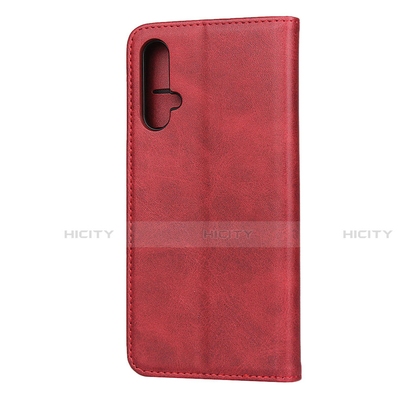 Funda de Cuero Cartera con Soporte Carcasa T08 para Huawei Nova 5