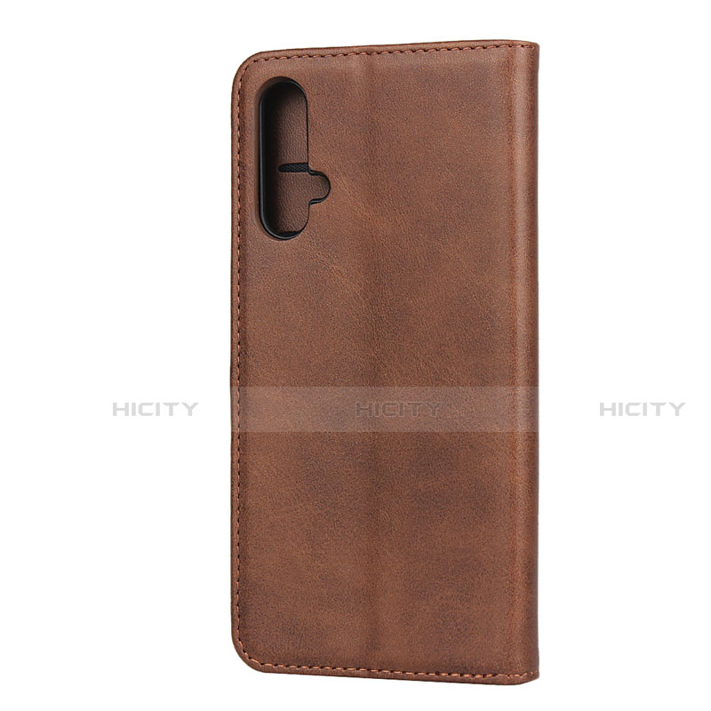 Funda de Cuero Cartera con Soporte Carcasa T08 para Huawei Nova 5