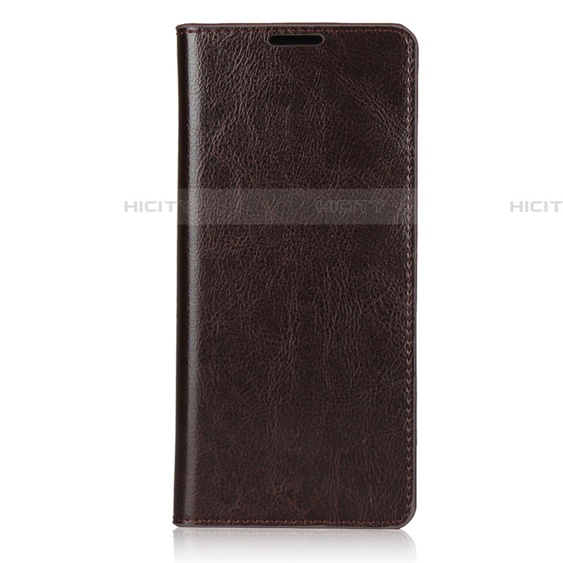 Funda de Cuero Cartera con Soporte Carcasa T08 para OnePlus 8 Pro Marron